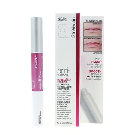 StriVectin - Anti-Wrinkle Double Fix For Lips Plumping & Vertical Line Treatment --2x5ml/0.16oz