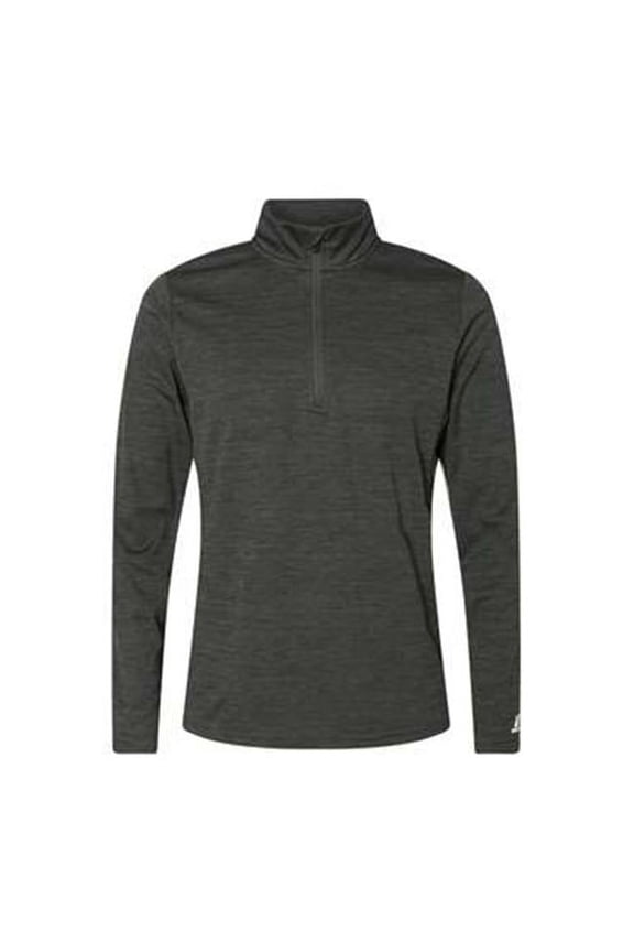 Striated Quarter-Zip Pullover, Stealth - Extra Large