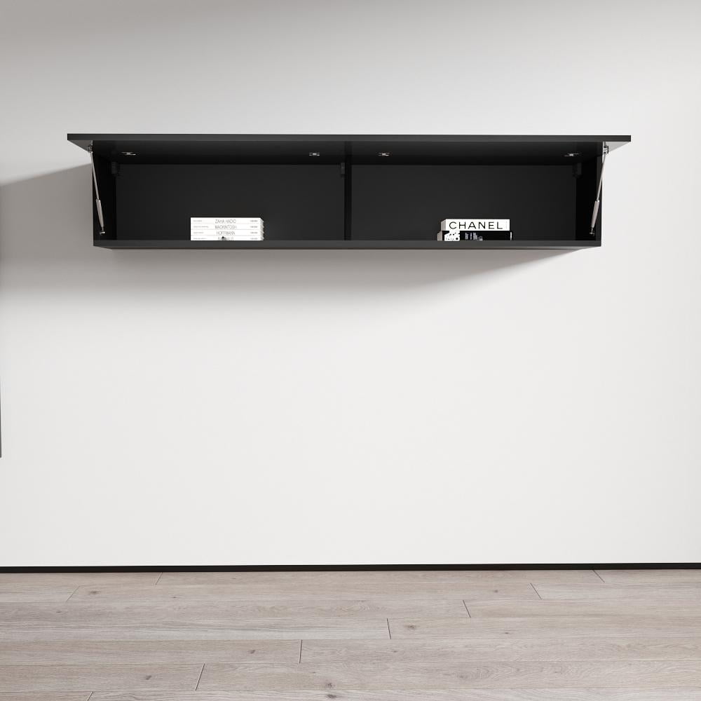 Meble Furniture Strick & Bolton Hadi Wallmounted Shelf Black