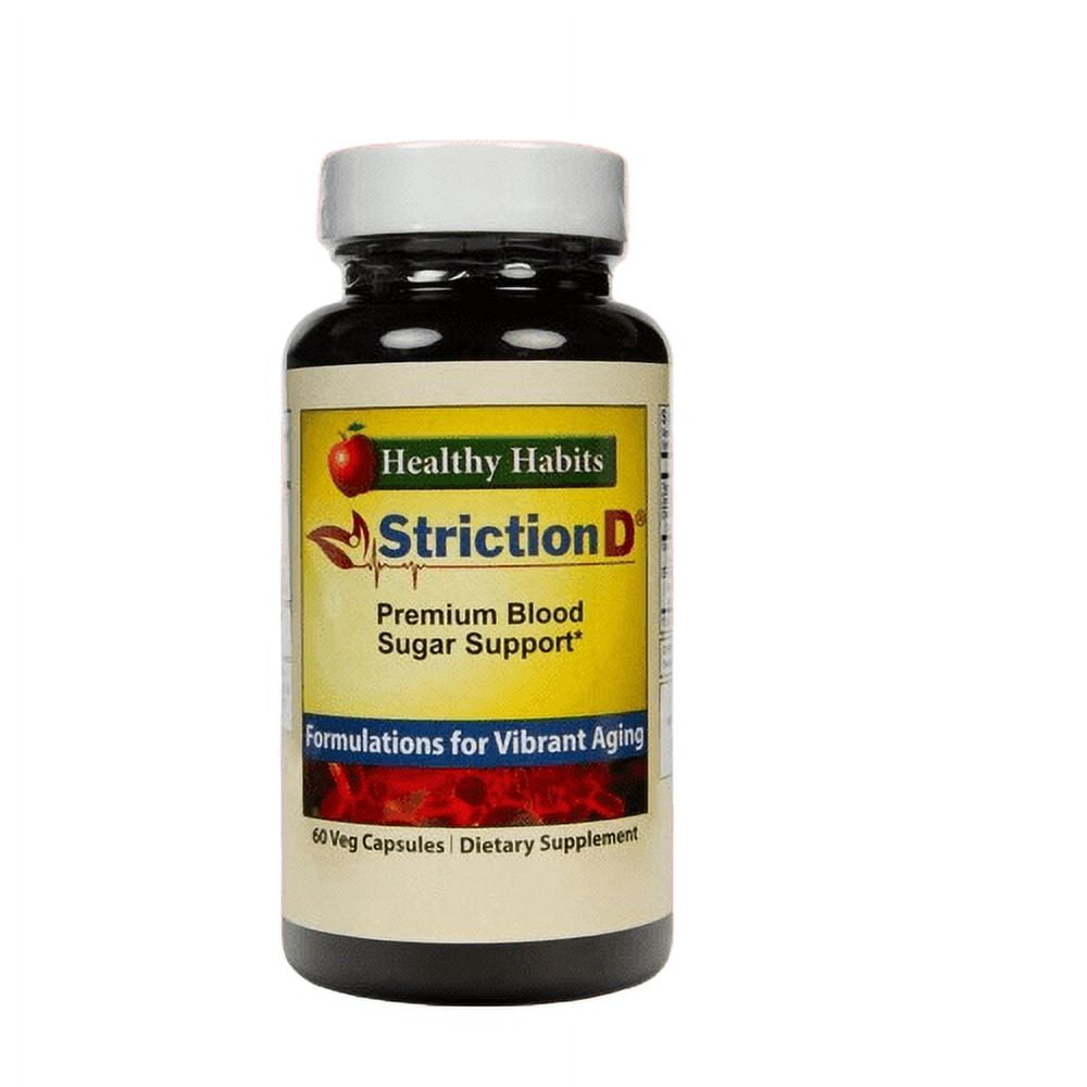 Where Can I Buy Striction D Striction D Premium Blood Sugar Support 60 Capsules - Walmart.com
