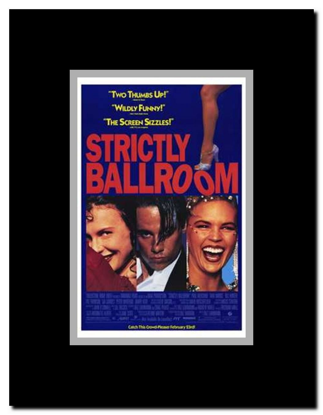 Strictly Ballroom Framed Movie Poster