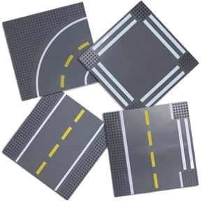 Strictly Briks Baseplates 10 x 10 Building Brick Base Plate Toy Kit Building Bases for City Roads