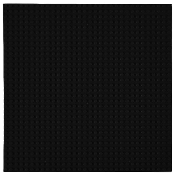 Stackable Black Base Plate Strictly Briks 10