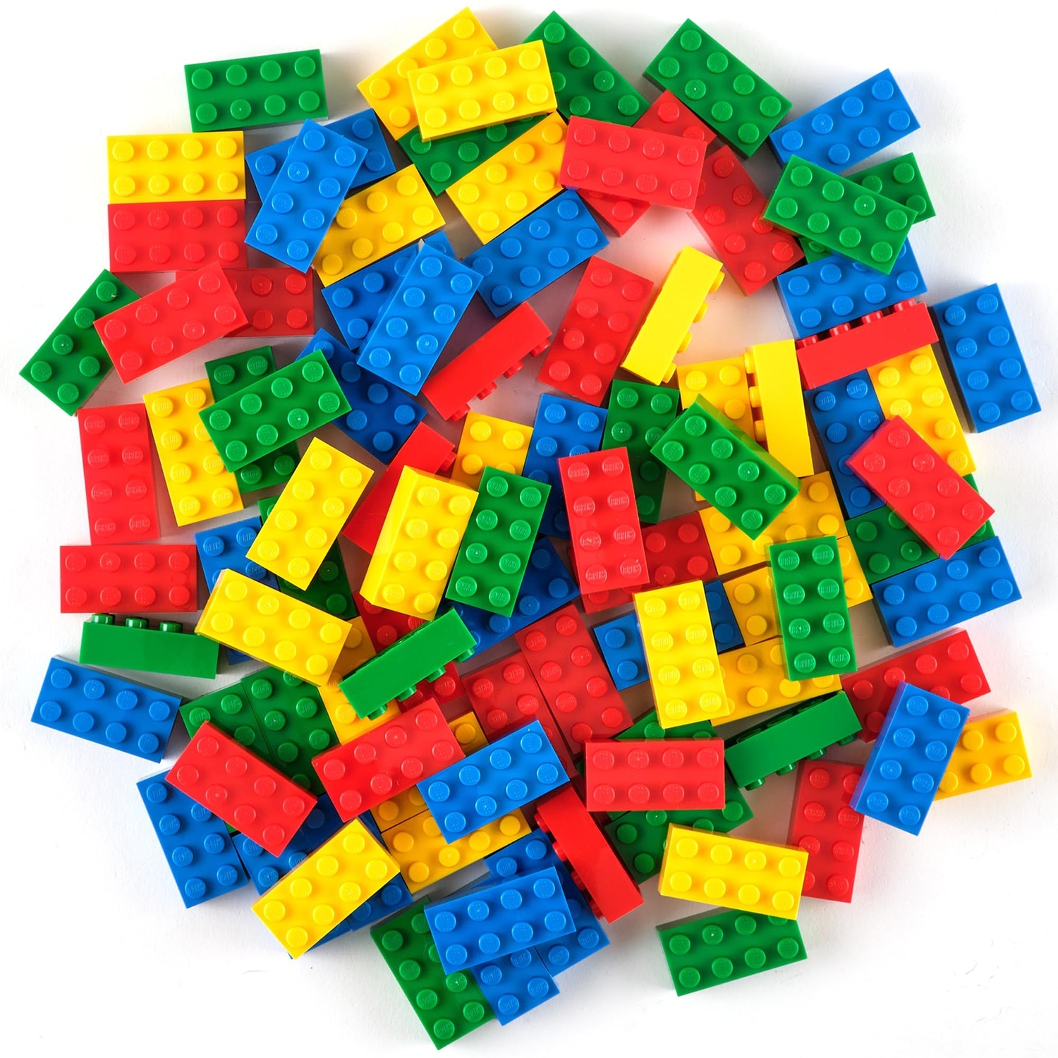 Strictly Briks Building Blocks Starter Kit Colorful 2x4 Brick Set 