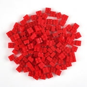 Strictly Briks Classic Bricks Starter Kit, Red, 144 Pieces, 2x2 Inches, Building Creative Play Set for Ages 3-14, 100% Compatible with All Major Brick Brands
