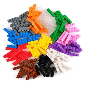 Strictly Briks Classic Bricks Starter Kit, White, 144 Pieces, 1x2 Inches, Building Creative Play Set for Ages 3 and Up, 100% Compatible with All Major Brick Brands