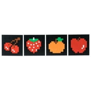 Strictly Briks Pac-Man & BANDAI NAMCO Entertainment Inc | Pac-Man 4-Pack Fruit Pixel Brick Building Set - 309 Pieces