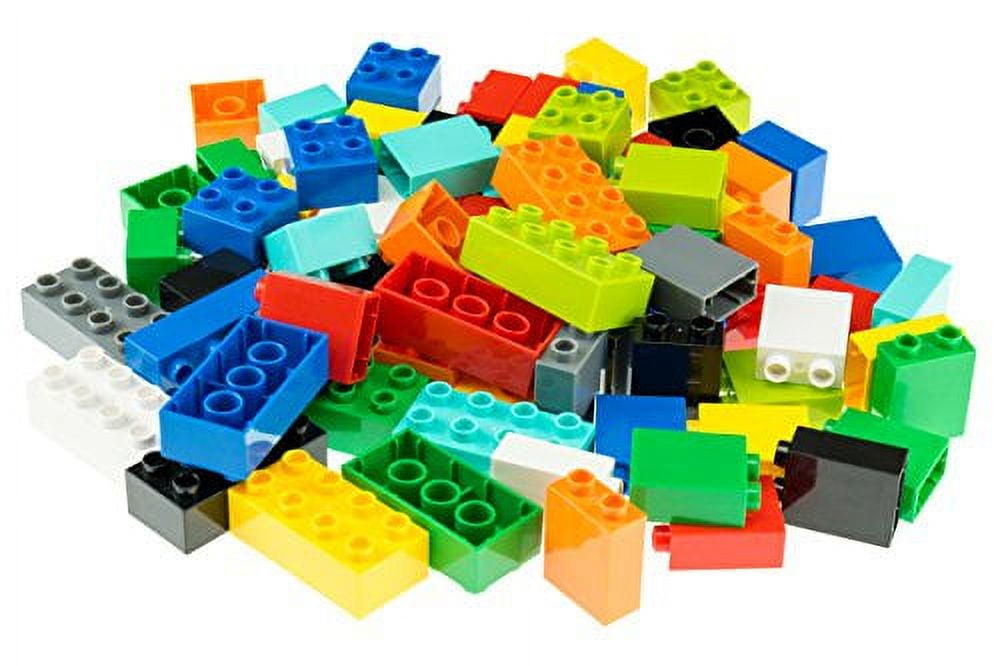 Strictly Briks Toy Large Building Blocks For Kids and Toddlers, Big Bricks Set For Ages 3 and Up, 100% Compatible with All Major Brands,10 Multi Colors, 108 Pieces