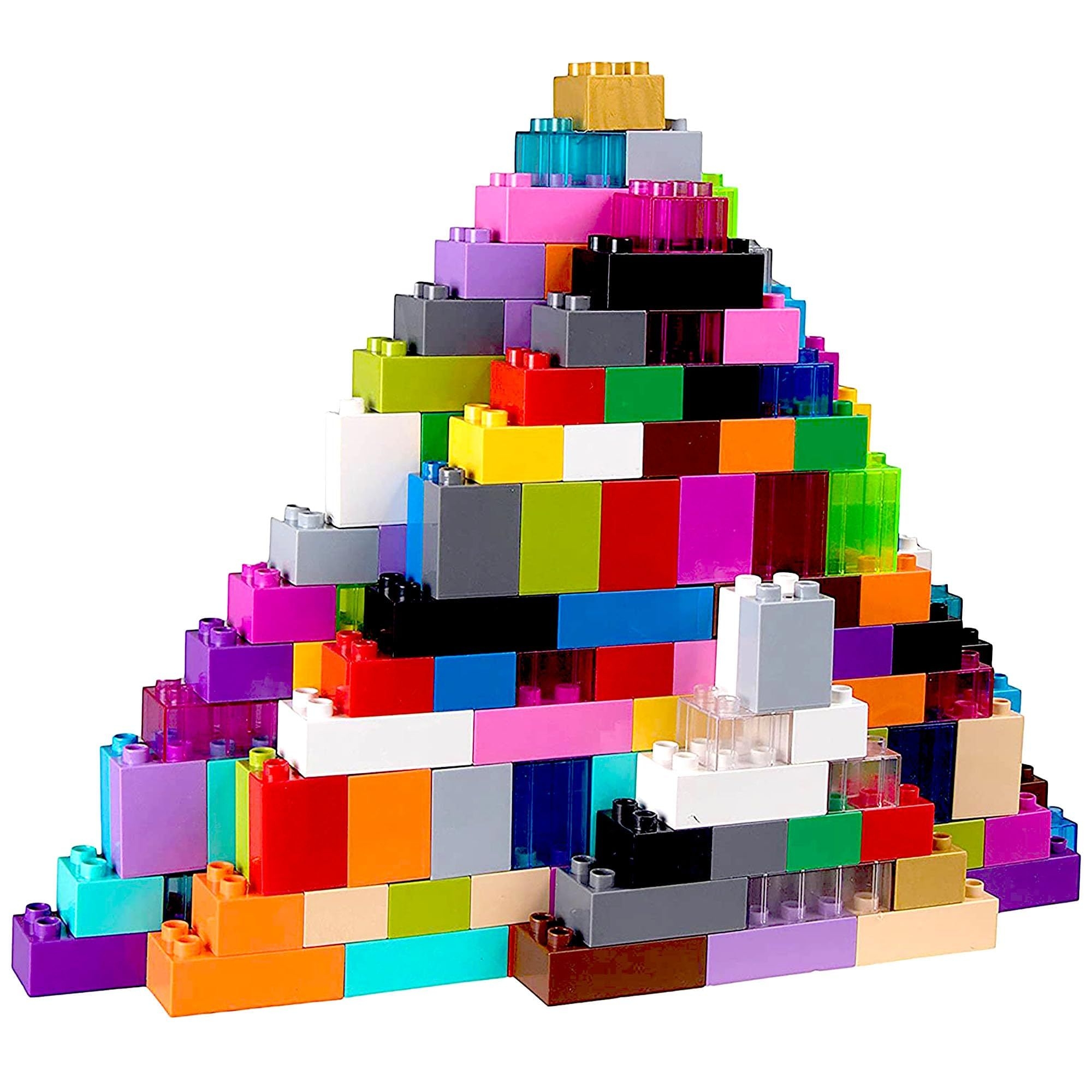 Strictly Briks 12 Basi Per Costruzioni 15x15 Cm, 100% Compatibili Con Mattoncini Standard, 12 Colori Assortiti