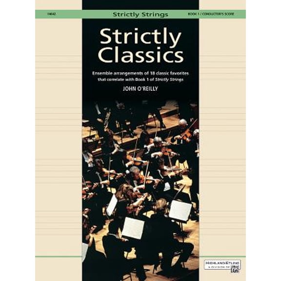 Pre-Owned Strictly Classics, Bk 1: Conductor's Score, Comb Bound Book (Pre-Owned Paperback 9780739020623) by Professor John O'Reilly