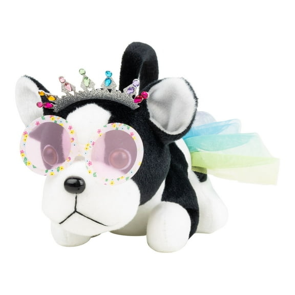 Strictly Fancy Plush Puppy Purse