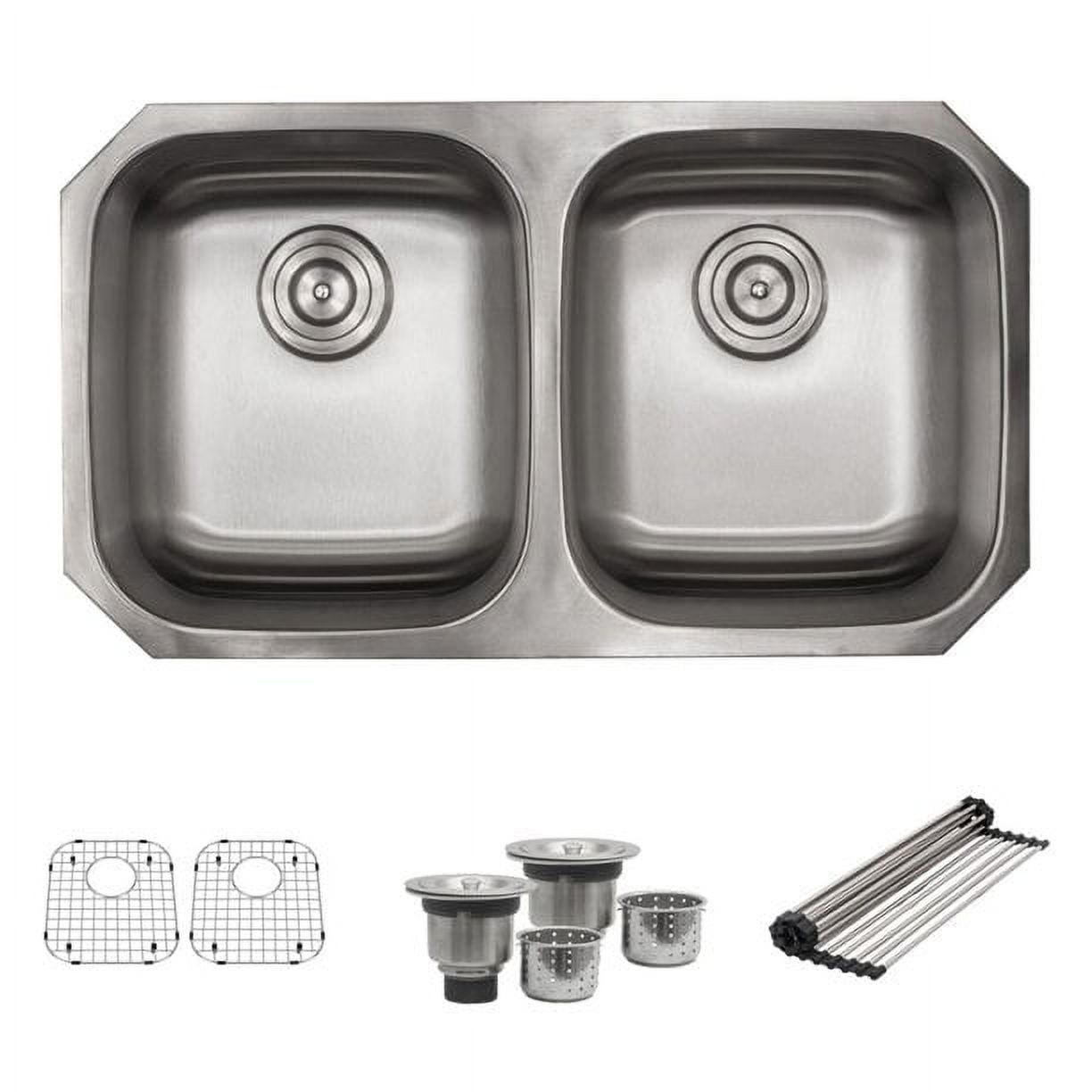 Strictly Sinks 32 INCH Stainless Steel Sink for Kitchen Undermount