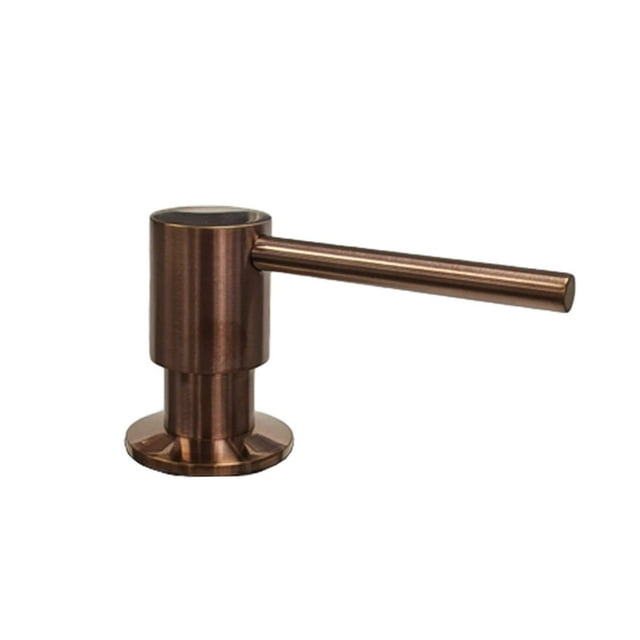 Strictly Sinks Contemporary Liquid Soap Dispenser - Stainless Steel Dish Soap Refillable Dispenser