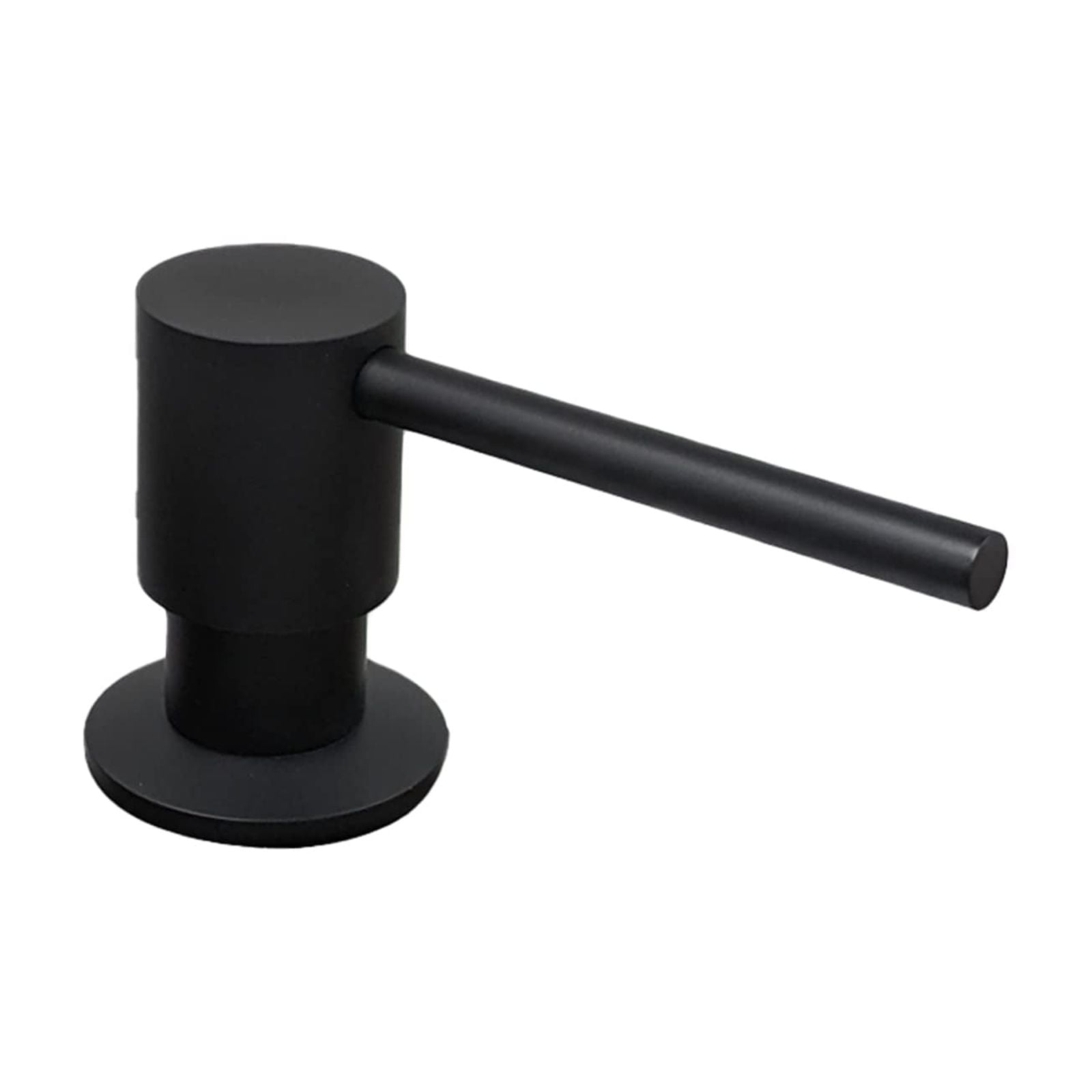 Strictly Sinks Contemporary Liquid Soap Dispenser Stainless Steel Refillable Dish Soap Dispenser