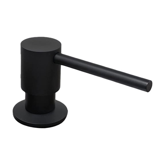 Strictly Sinks Contemporary Liquid Soap Dispenser Stainless Steel Refillable Dish Soap Dispenser