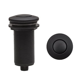 Strictly Sinks Garbage Disposal Air Switch - Garbage Disposal Button for Kitchen Sink Black