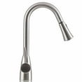 thumbnail image 1 of Strictly Sinks Modern Pull Down Kitchen Faucet 360° Swivelling Spout, Stainless Steel Faucet with Spray & Stream Modes (Brushed Nickel), 1 of 8