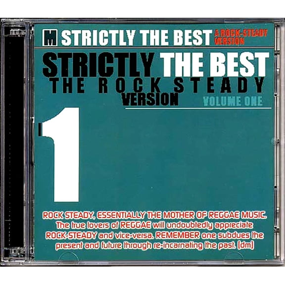 U Roy Ken Boothe Slim Smith CD - Strictly The Best The Rock Ste - 779958942723