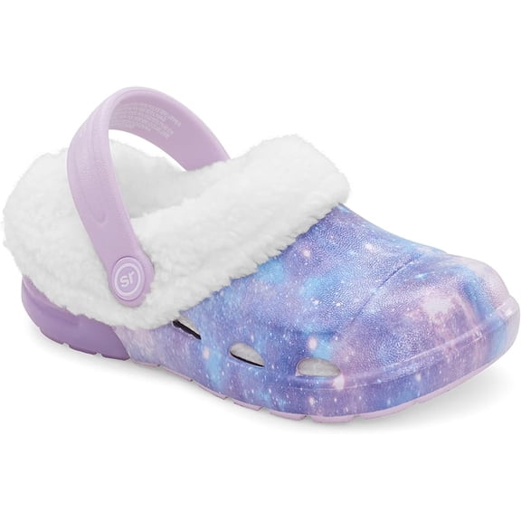 Stride Rite 360 Bray Kid's Machine Washable Lined Light-Up Slip-On Clog, Sizes 3-13