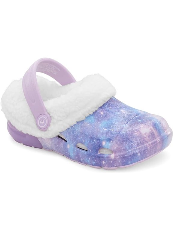 360 Bray Kid's Machine Washable Lined Light-Up Slip-On Clog, Sizes 3-13