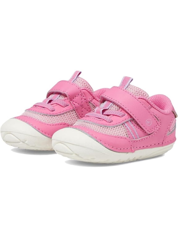 Apollo BG038302 Sneakers Toddler Pink Comfort Walking Shoes FZP533 (Pink,3)