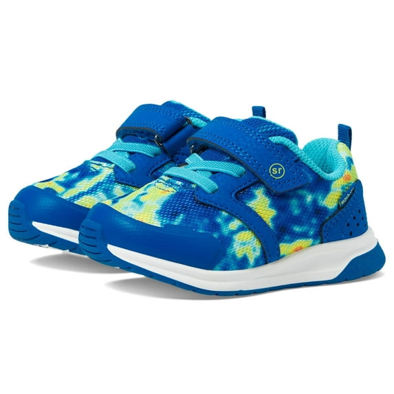 Stride Rite Boy's M2P Wiley Sneaker, Blue Multi, 9 Big Kid