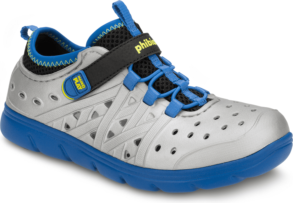 Stride Rite Boys Big Kid Made2play Phibian Metallic Sneaker Sandal Walmart