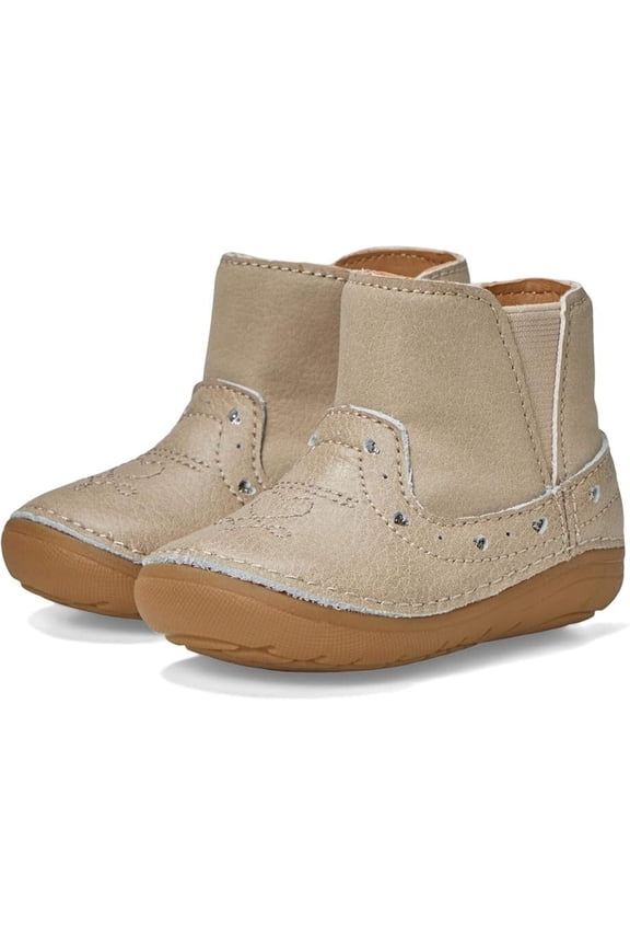 Gigi BG038501 Boots Toddler US 3.5 Brown Leather Memory Foam ZOGG679