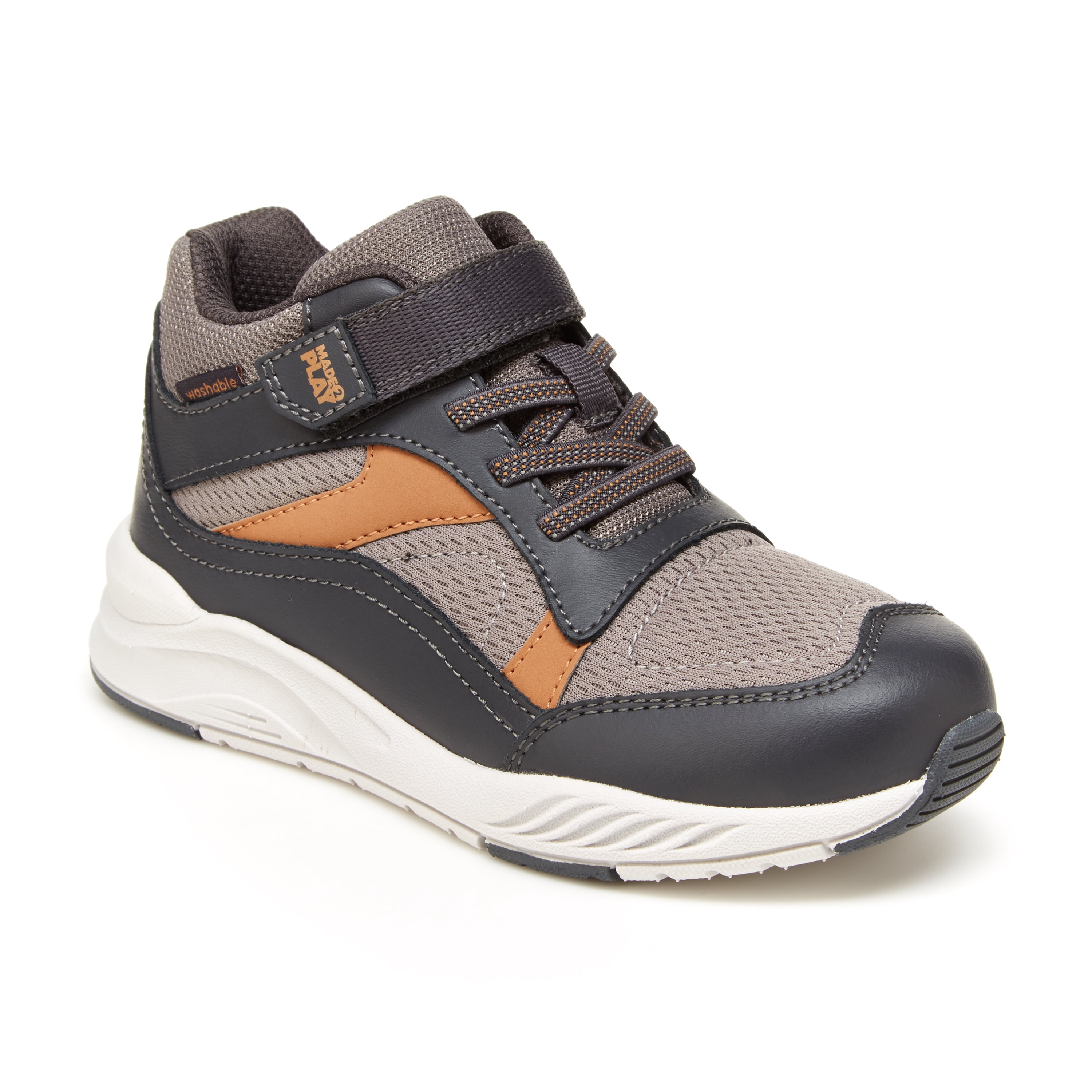 Stride Rite CB020903-Made2Play Brighton-Taupe, Zapatillas Deportivas, Pardo, 34 EU