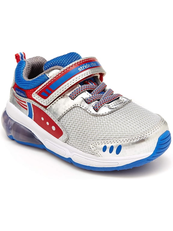 Boys Made2Play Blast Off Sneaker, Grey, 8 Toddler
