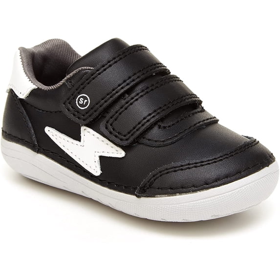 Stride Rite Unisex-Child Soft Motion Kennedy Sneaker Toddler 1-4 Years 6 Toddler Black