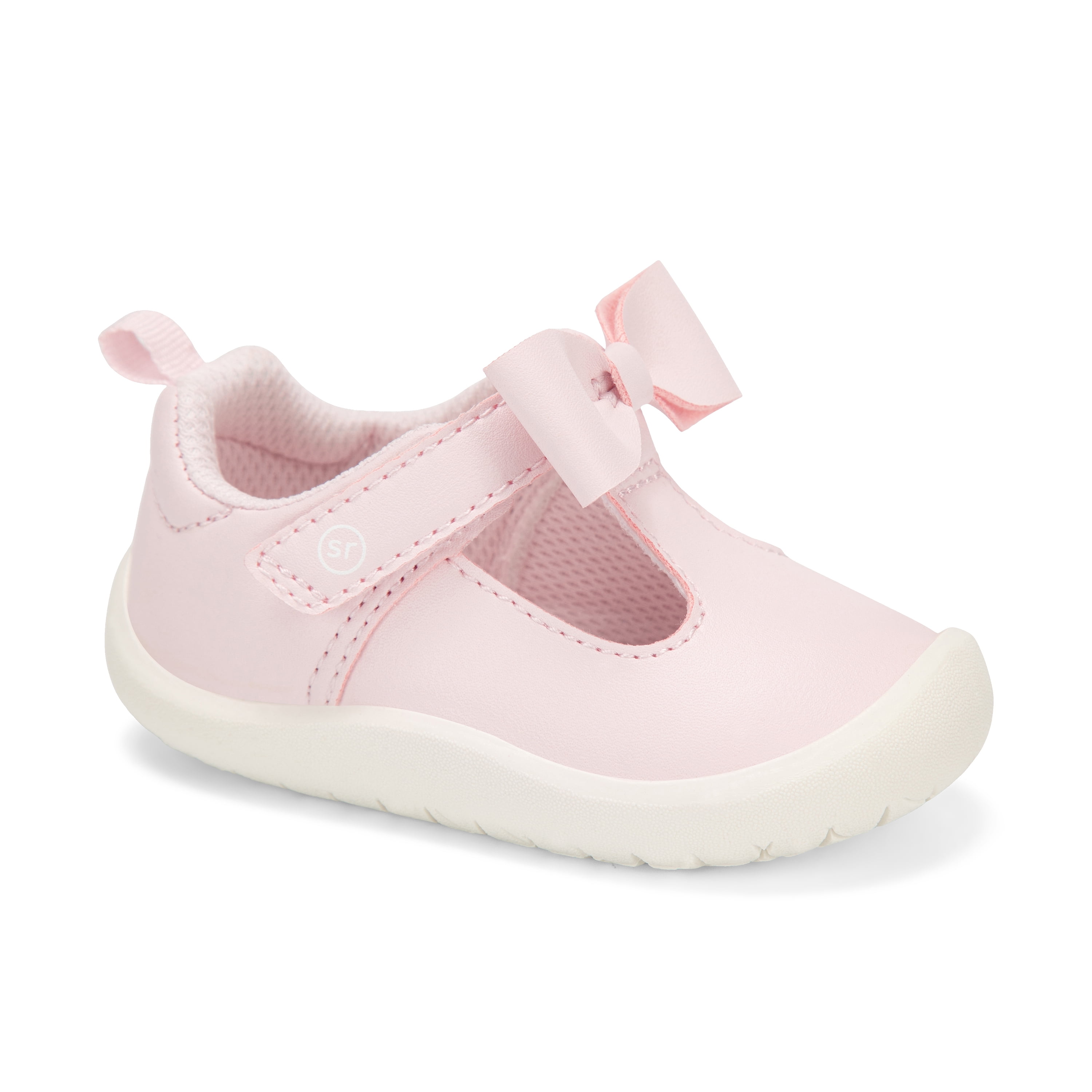 Stride Rite Munchkin Baby Girl Peyson Bow T-Strap Dress Shoe