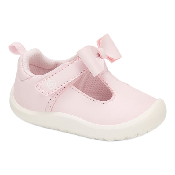 Stride Rite Munchkin Baby Girl Peyson Bow T-Strap Dress Shoe