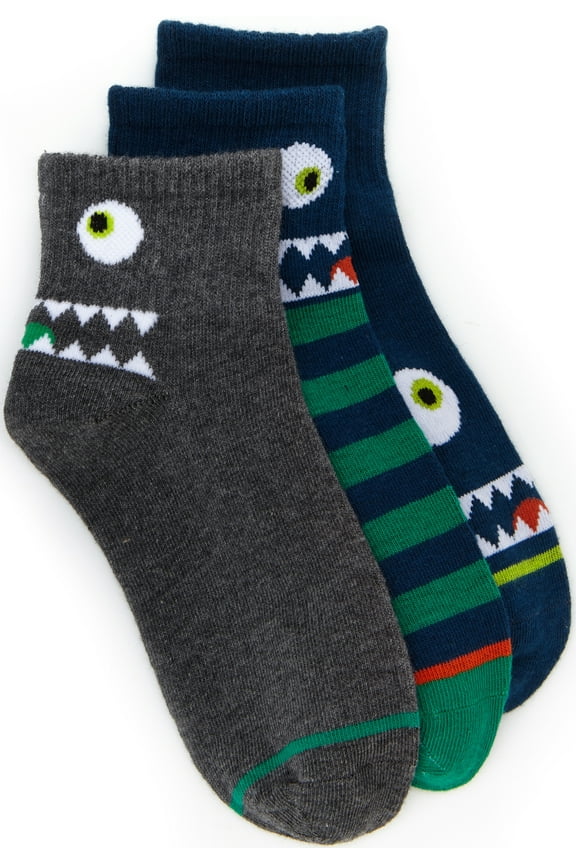 N/A Mason Monster Quarter Sock (3 Pack) Accessories