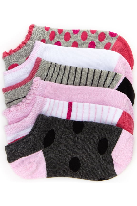 N/A Sweet Suzie No Show Sock (6 Pack) Accessories
