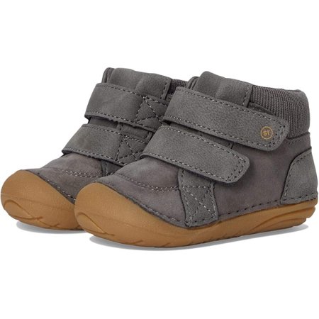 Stride Rite SM Martin BB033603 Toddler US 5.5 Gray Leather Casual Shoes ZOGG686