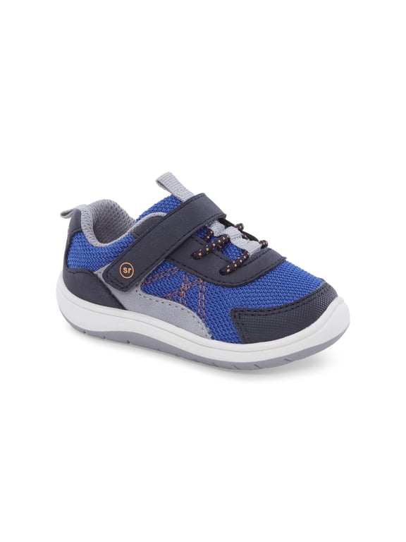 Toddler Boy Shoes Washable Running Shoes, Round Toe, Closed Toe Blue, 3