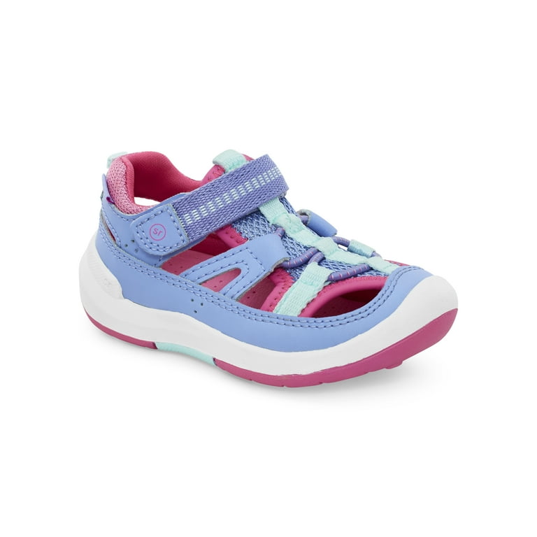 Stride Rite Wade Kid s Machine Washable Closed Toe Sneaker Sandal Sizes 4.5 10 Walmart