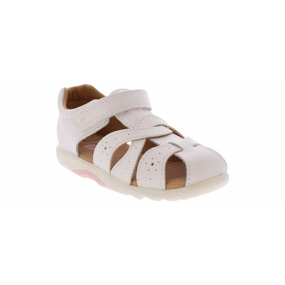 Stride Rite Xena Wide Width Toddler Girls' (5-10) Sandal | BG031501 White