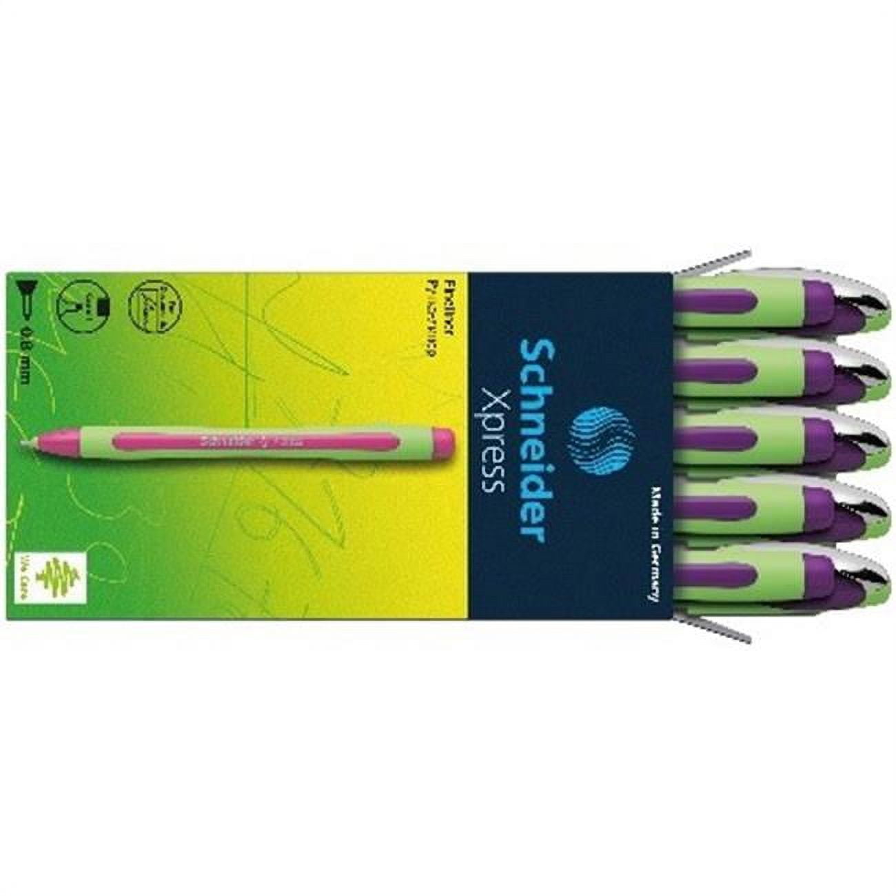Scribble Stuff 15ct On Points Felt Pens Kit, Assorted Tips, Felt Pens, 3  different pen sizes in one kit, 5 fine, 5 medium and 5 bold pens.