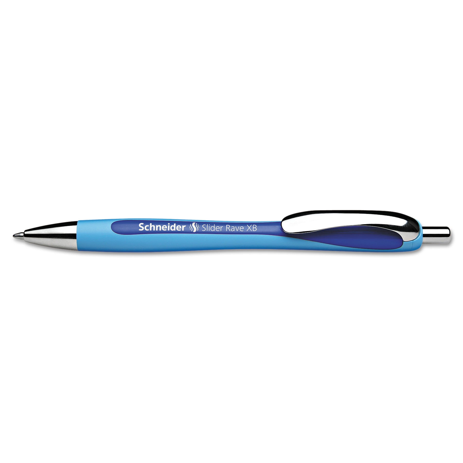 Stride Schneider Rave XB Retractable Ballpoint Pen, 1.4mm, Blue Ink -STW132503