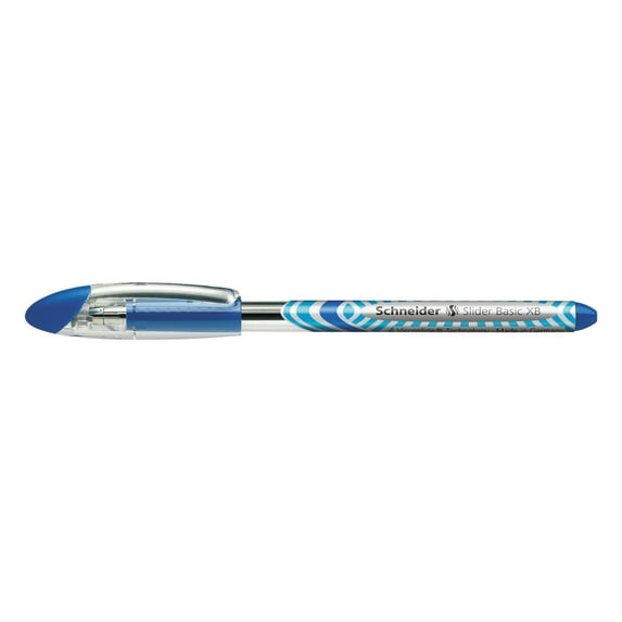 Stride Schneider Slider Ballpoint Stick Pen, 1.4mm, Blue, 10/Box -STW151203