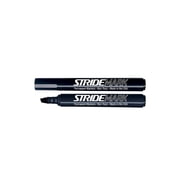 Stride 22001mark Tank Permanent Marker, Broad Chisel Tip, Black, 12/pack