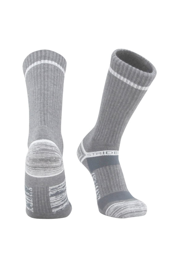 Merino Wool Cloud Premium Soft Wool Crew Socks for Men & Women (Light Grey)