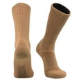 thumbnail image 1 of Strideline Premium Combed Cotton Color Crew Socks (Caramel), 1 of 1
