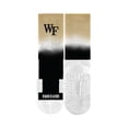 thumbnail image 1 of Strideline Wake Forest Demon Deacons NCAA Licensed Crew Socks - Dip Dye (M-L), 1 of 1