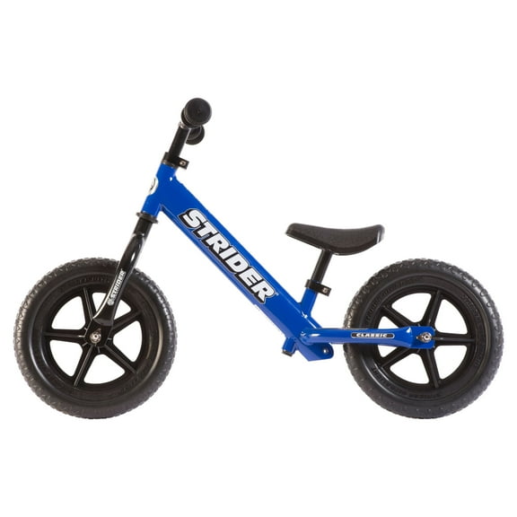 Strider 12 Classic Entry Balance Bike for Toddlers 18 - 36 Months Old, Blue