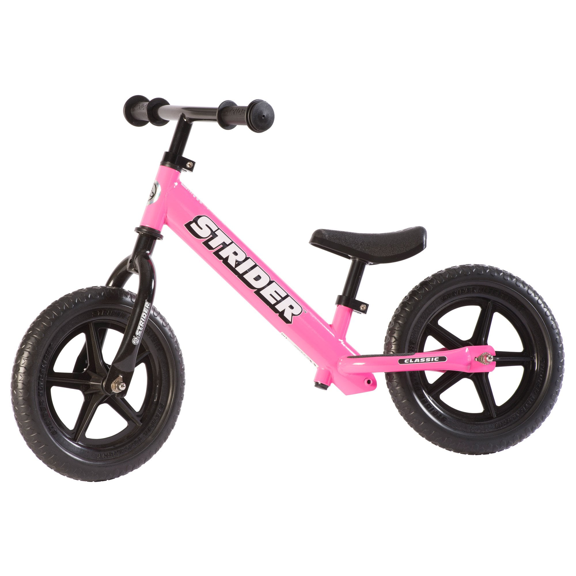 STRIDER ストライダー ピンク 12 Classic Strider - 12 Classic Balance Bike, Ages 18 Months to 3 Years
