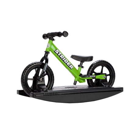 Strider - 12 Sport 2-in-1 Rocking Bike for Toddlers, Ages 6 Months - 4 Years - Green