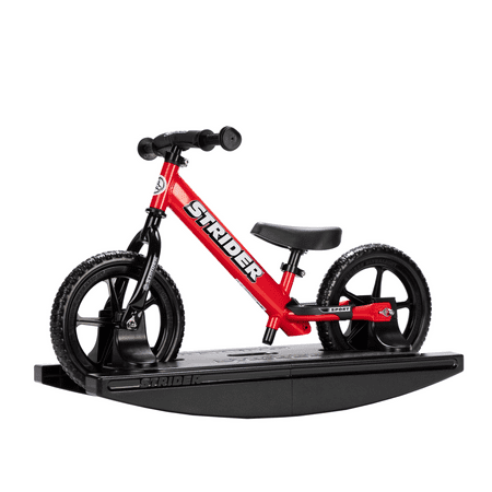 Strider - 12 Sport 2-in-1 Rocking Bike for Toddlers, Ages 6 Months - 4 Years - Red